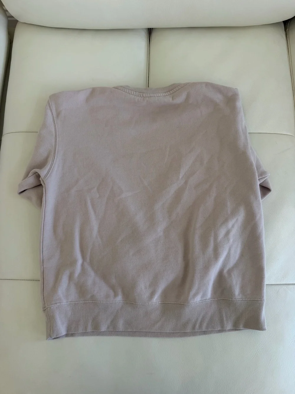 Calvin Klein Women’s Crewneck Sweater in Light Mauve